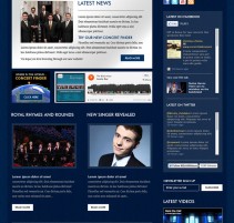 Kings Singers website home